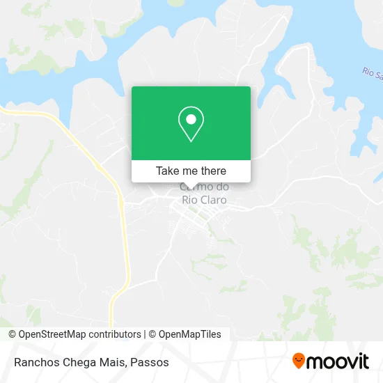 Ranchos Chega Mais map
