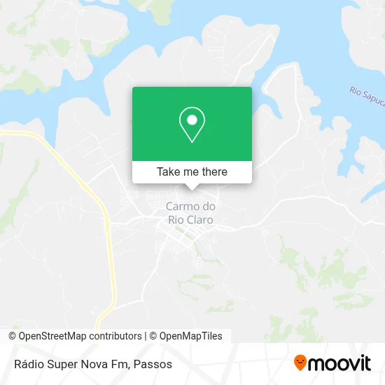 Rádio Super Nova Fm map