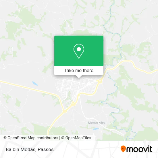 Balbin Modas map