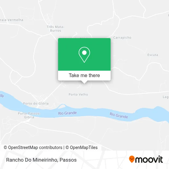 Rancho Do Mineirinho map