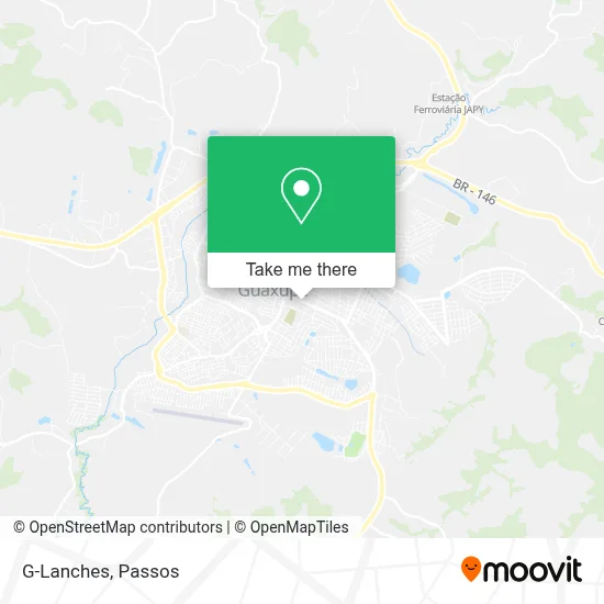 G-Lanches map