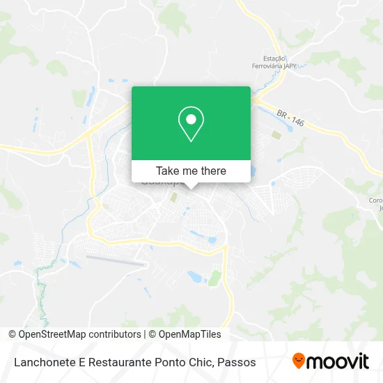 Lanchonete E Restaurante Ponto Chic map