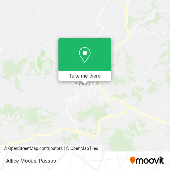Allice Modas map