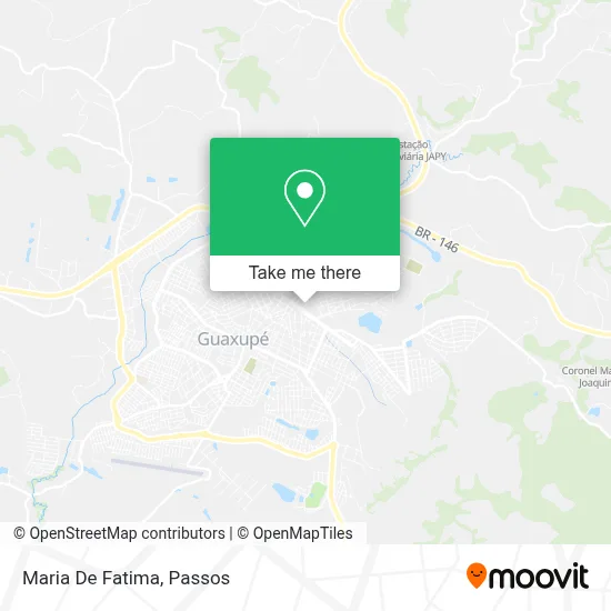 Maria De Fatima map