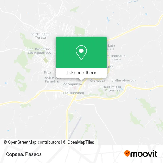 Copasa map