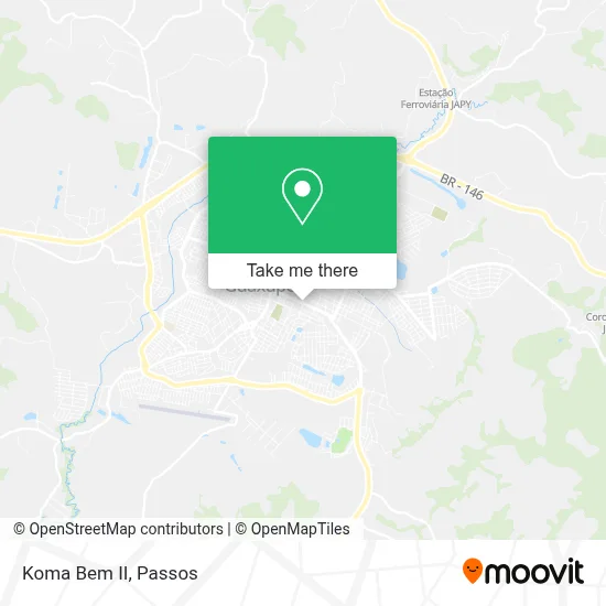 Koma Bem II map