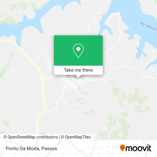 Ponto Da Moda map