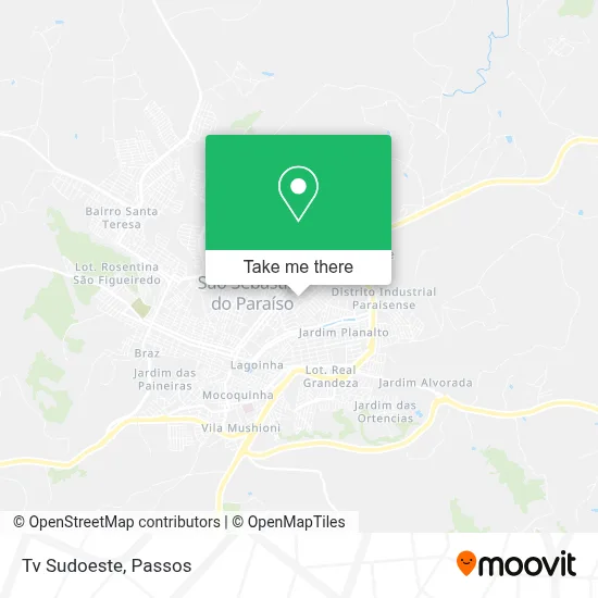 Tv Sudoeste map