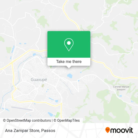 Ana Zampar Store map