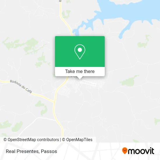 Real Presentes map