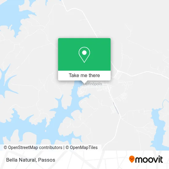 Bella Natural map