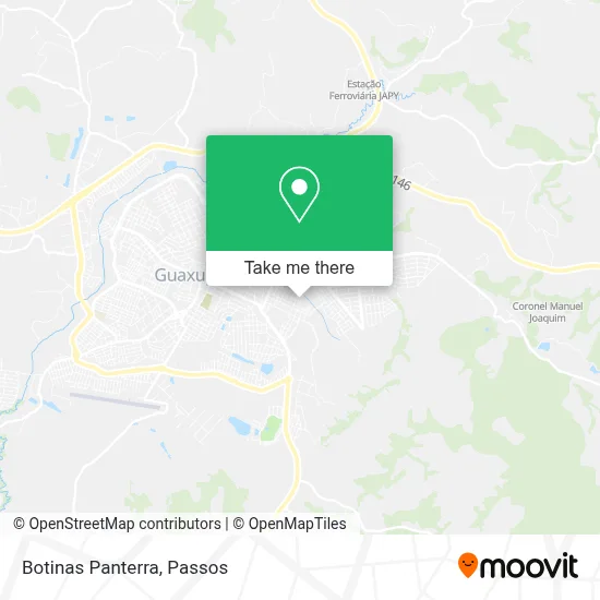 Botinas Panterra map