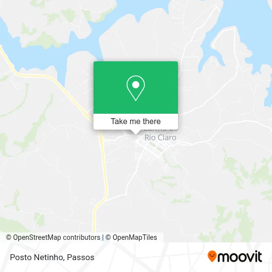 Posto Netinho map