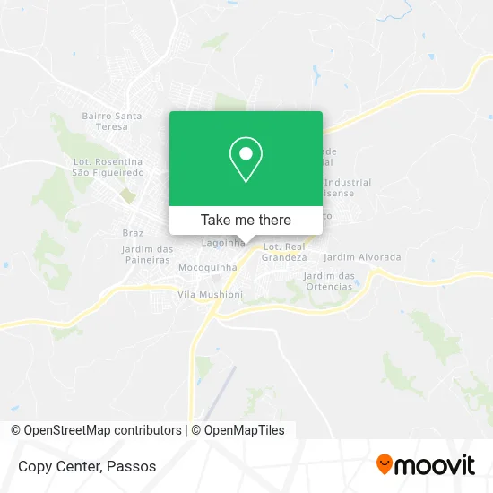 Copy Center map