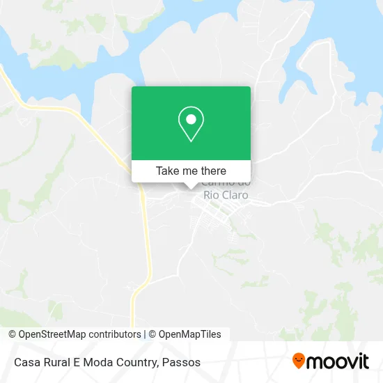 Casa Rural E Moda Country map