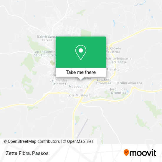Zetta Fibra map