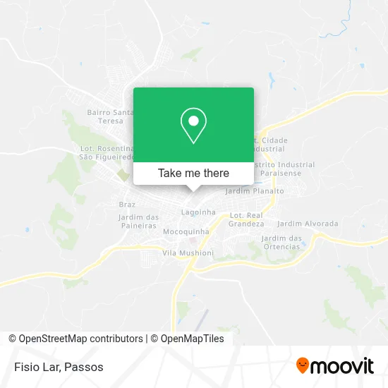Fisio Lar map