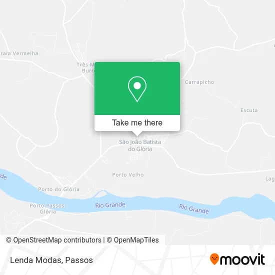 Lenda Modas map