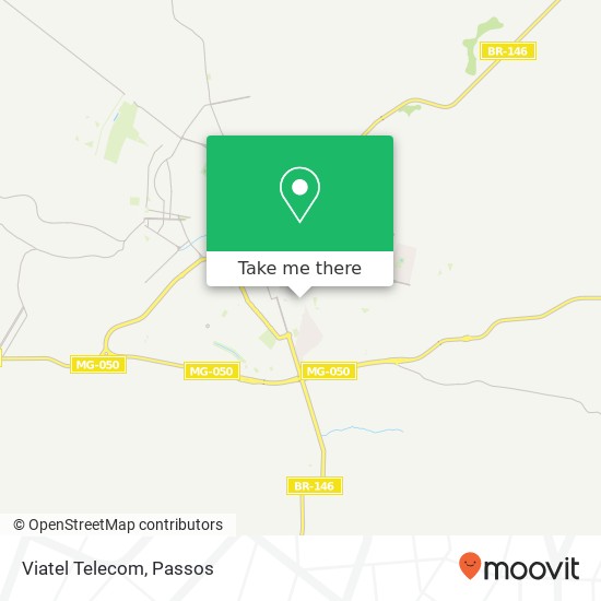 Mapa Viatel Telecom
