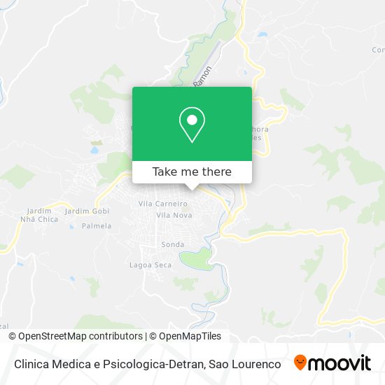 Clinica Medica e Psicologica-Detran map