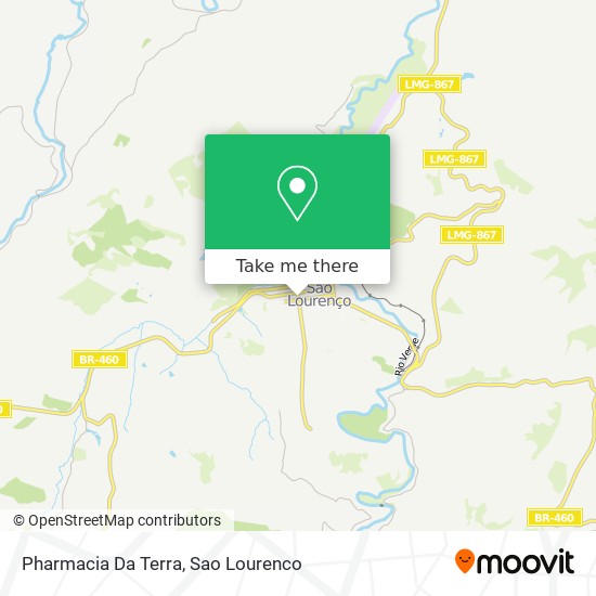 Pharmacia Da Terra map