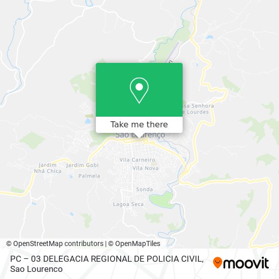 PC – 03 DELEGACIA REGIONAL DE POLICIA CIVIL map