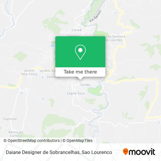 Daiane Designer de Sobrancelhas map