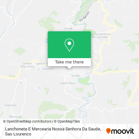 Lanchonete E Mercearia Nossa Senhora Da Saude map