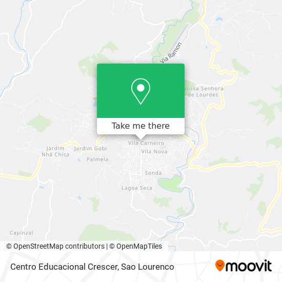 Centro Educacional Crescer map