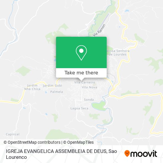 IGREJA EVANGELICA ASSEMBLEIA DE DEUS map