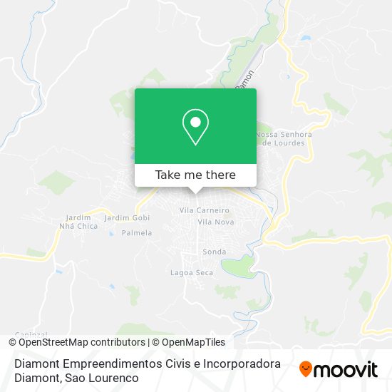 Diamont Empreendimentos Civis e Incorporadora Diamont map