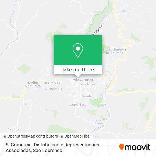 Sl Comercial Distribuicao e Representacoes Associadas map