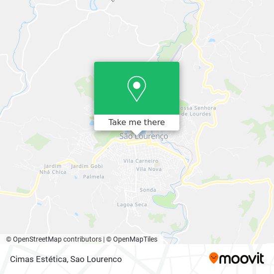 Cimas Estética map