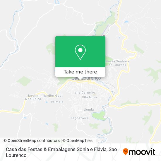 Casa das Festas & Embalagens Sônia e Flávia map