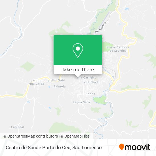 Centro de Saúde Porta do Céu map