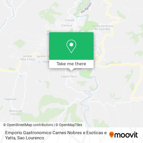 Emporio Gastronomico Carnes Nobres e Exoticas e Yatta map