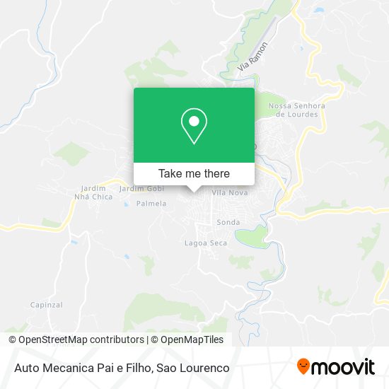 Auto Mecanica Pai e Filho map