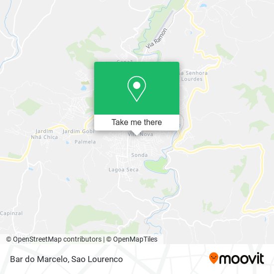 Mapa Bar do Marcelo