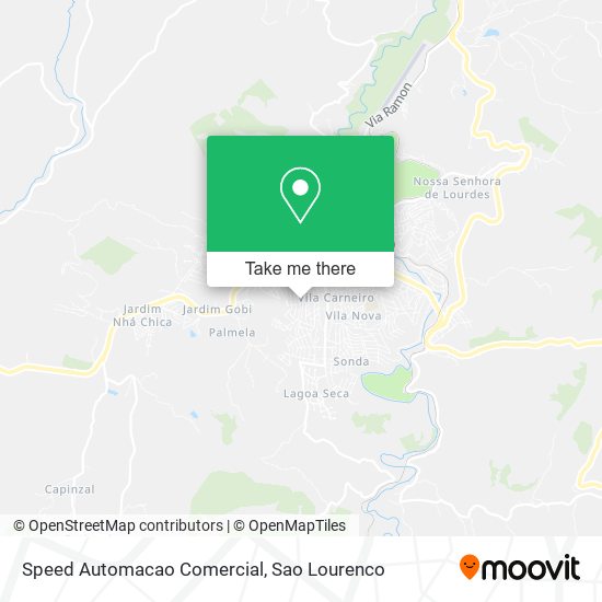 Mapa Speed Automacao Comercial