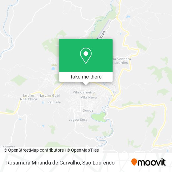 Rosamara Miranda de Carvalho map
