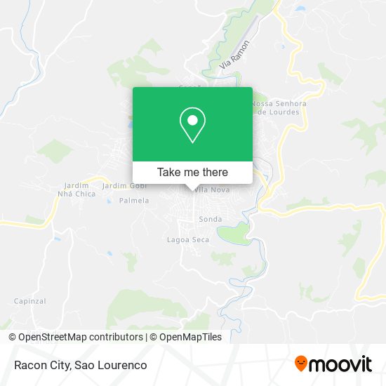 Mapa Racon City