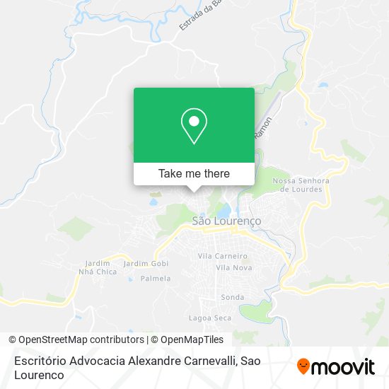 Escritório Advocacia Alexandre Carnevalli map