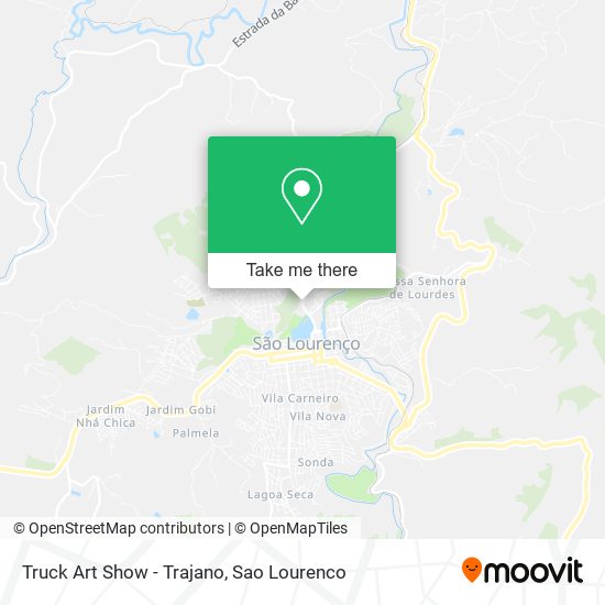 Truck Art Show - Trajano map