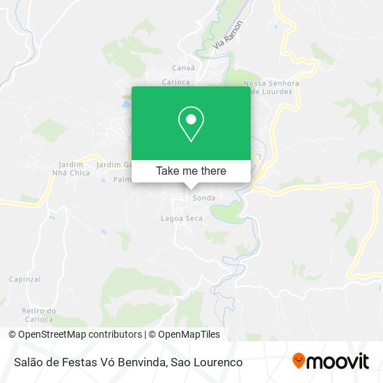 Salão de Festas Vó Benvinda map