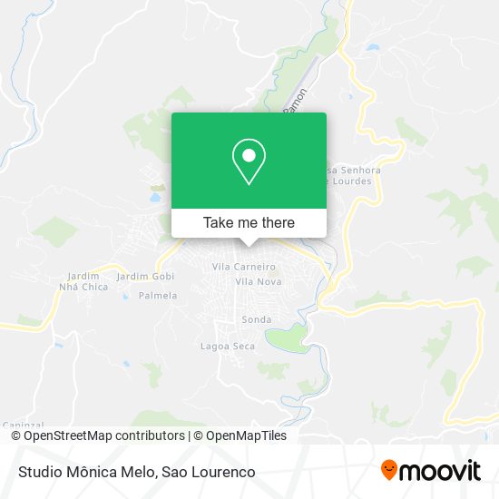 Studio Mônica Melo map