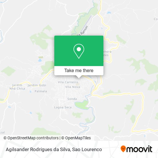 Agilsander Rodrígues da Silva map