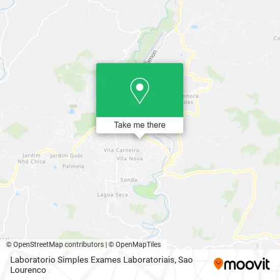 Laboratorio Simples Exames Laboratoriais map