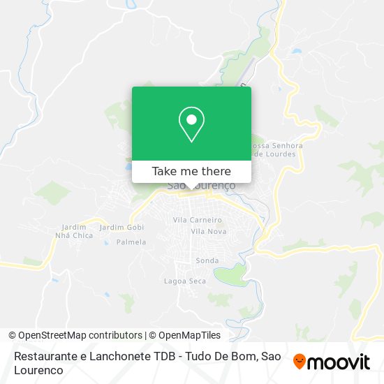 Restaurante e Lanchonete TDB - Tudo De Bom map