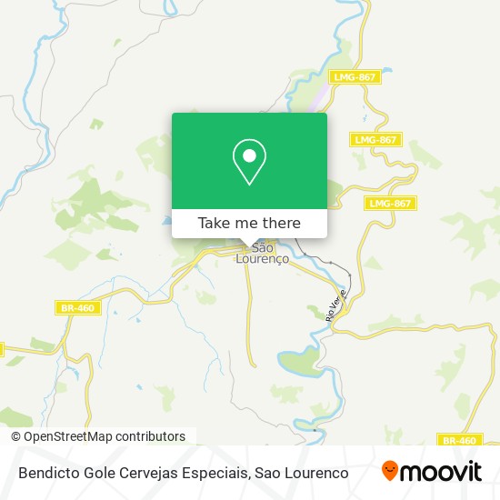 Bendicto Gole Cervejas Especiais map