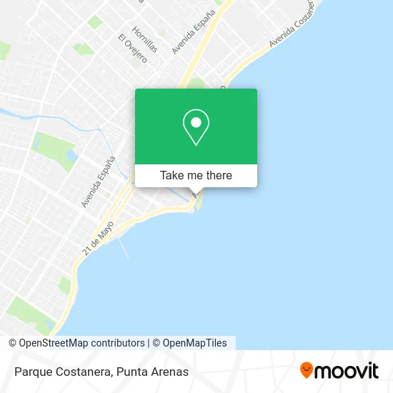 Parque Costanera map